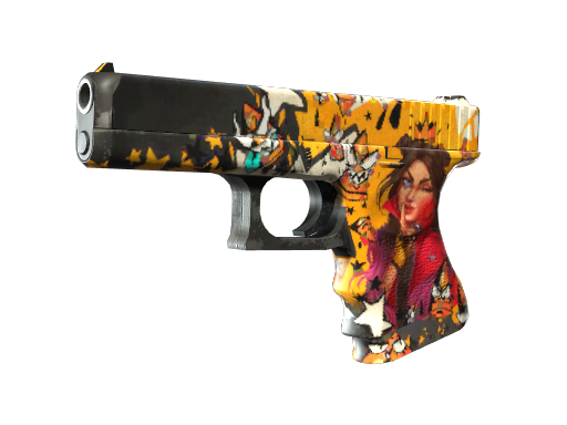 Glock-18 | Bullet Queen поношенное для CS2