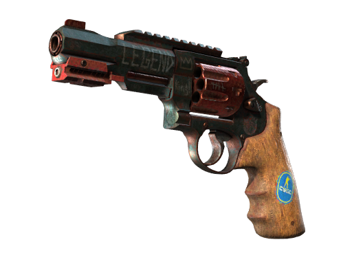 R8 Revolver | Junk Yard закаленное в боях для CS2