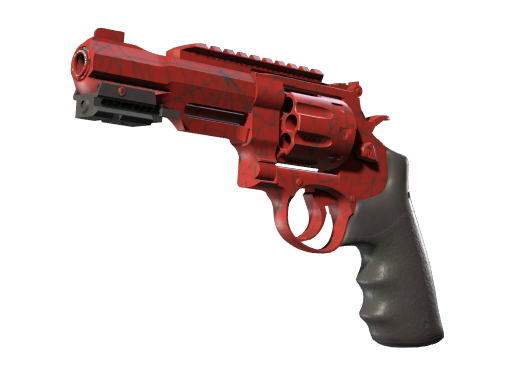 R8 Revolver | Crimson Web немного поношенное для CS2