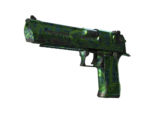 Desert Eagle | Emerald Jörmungandr после полевых испытаний для CS2