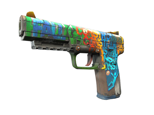 Five-SeveN | Fall Hazard после полевых испытаний для CS2