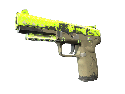 Five-SeveN | Neon Kimono после полевых испытаний для CS2