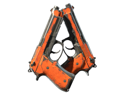 Dual Berettas | Demolition закаленное в боях для CS2