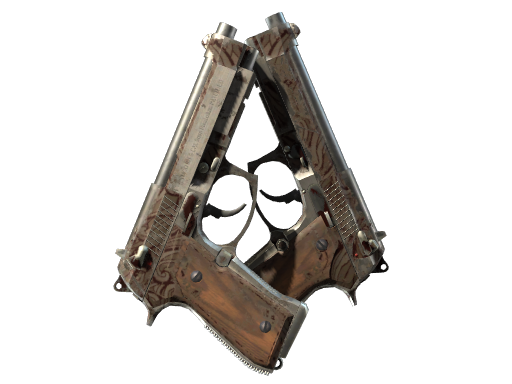 Dual Berettas | Pyre закаленное в боях для CS2