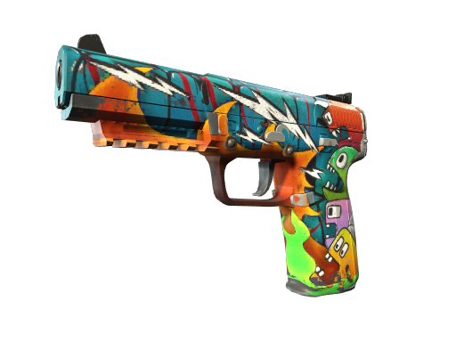 Five-SeveN | Angry Mob после полевых испытаний для CS2