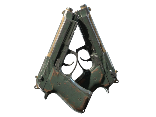 Dual Berettas | Contractor закаленное в боях для CS2
