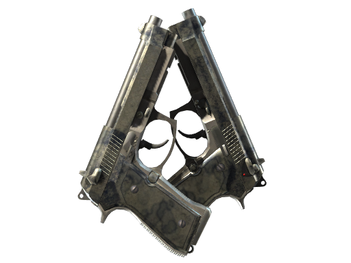 Dual Berettas | Stained закаленное в боях для CS2