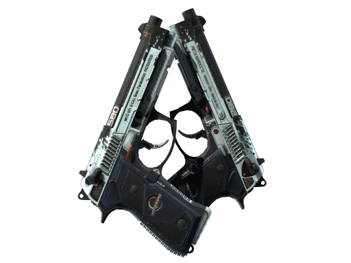 Dual Berettas | Dezastre поношенное для CS2