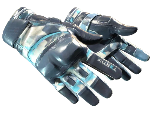 Moto Gloves | Cool Mint после полевых испытаний для CS2