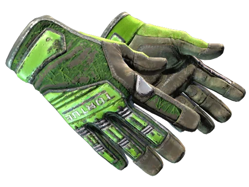 Specialist Gloves | Emerald Web закаленное в боях для CS2