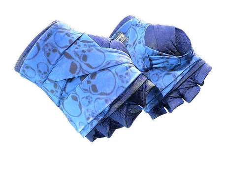 Hand Wraps | Cobalt Skulls после полевых испытаний для CS2
