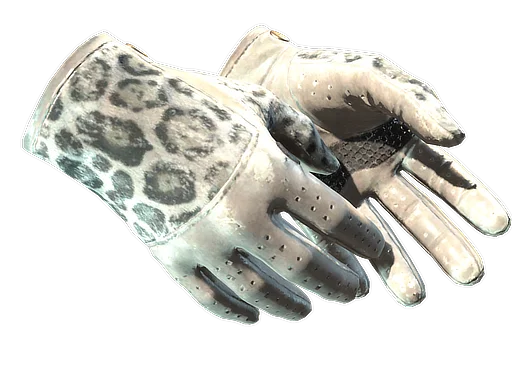 Driver Gloves | Snow Leopard поношенное для CS2