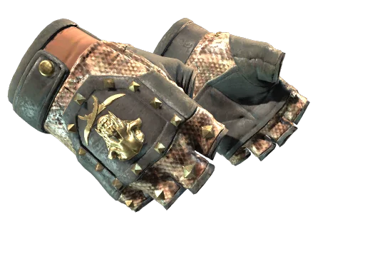 Bloodhound Gloves | Snakebite после полевых испытаний для CS2