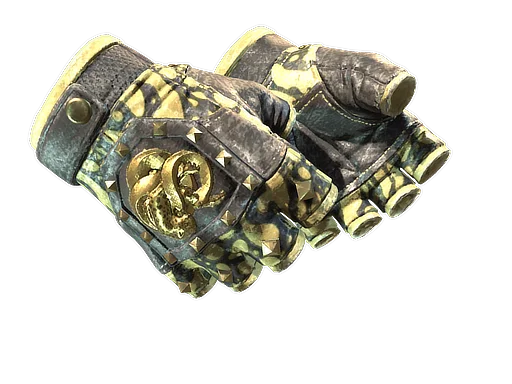 Broken Fang Gloves | Yellow-banded поношенное для CS2