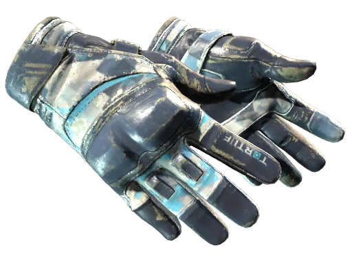 Moto Gloves | Cool Mint закаленное в боях для CS2