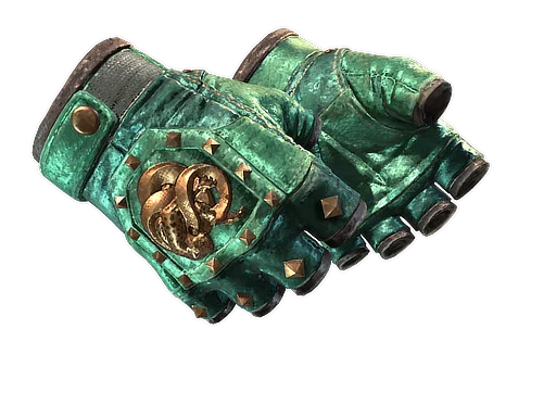 Broken Fang Gloves | Jade поношенное для CS2