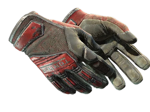 Specialist Gloves | Crimson Web закаленное в боях для CS2