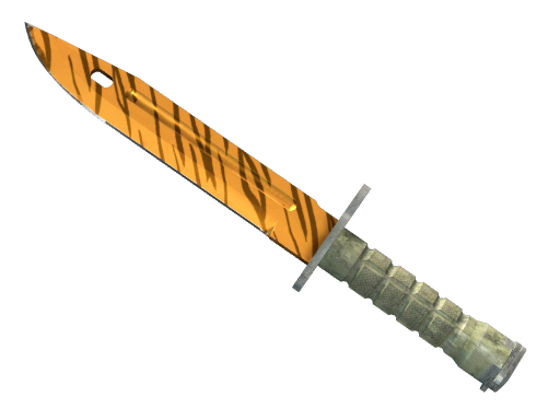Bayonet | Tiger Tooth немного поношенное для CS2