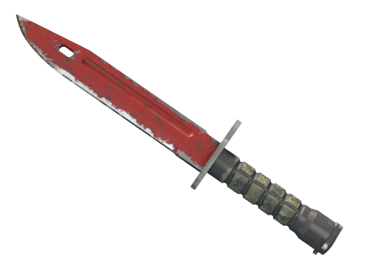 Bayonet | Crimson Web после полевых испытаний для CS2