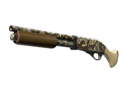 Sawed-Off | Mosaico закаленное в боях для CS2
