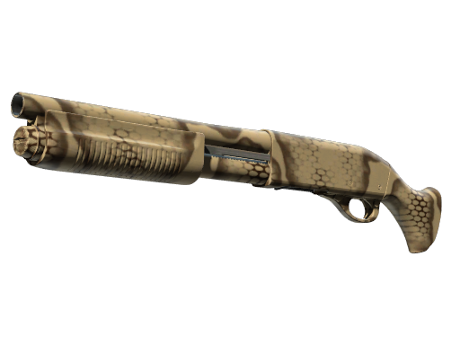 Sawed-Off | Snake Camo немного поношенное для CS2