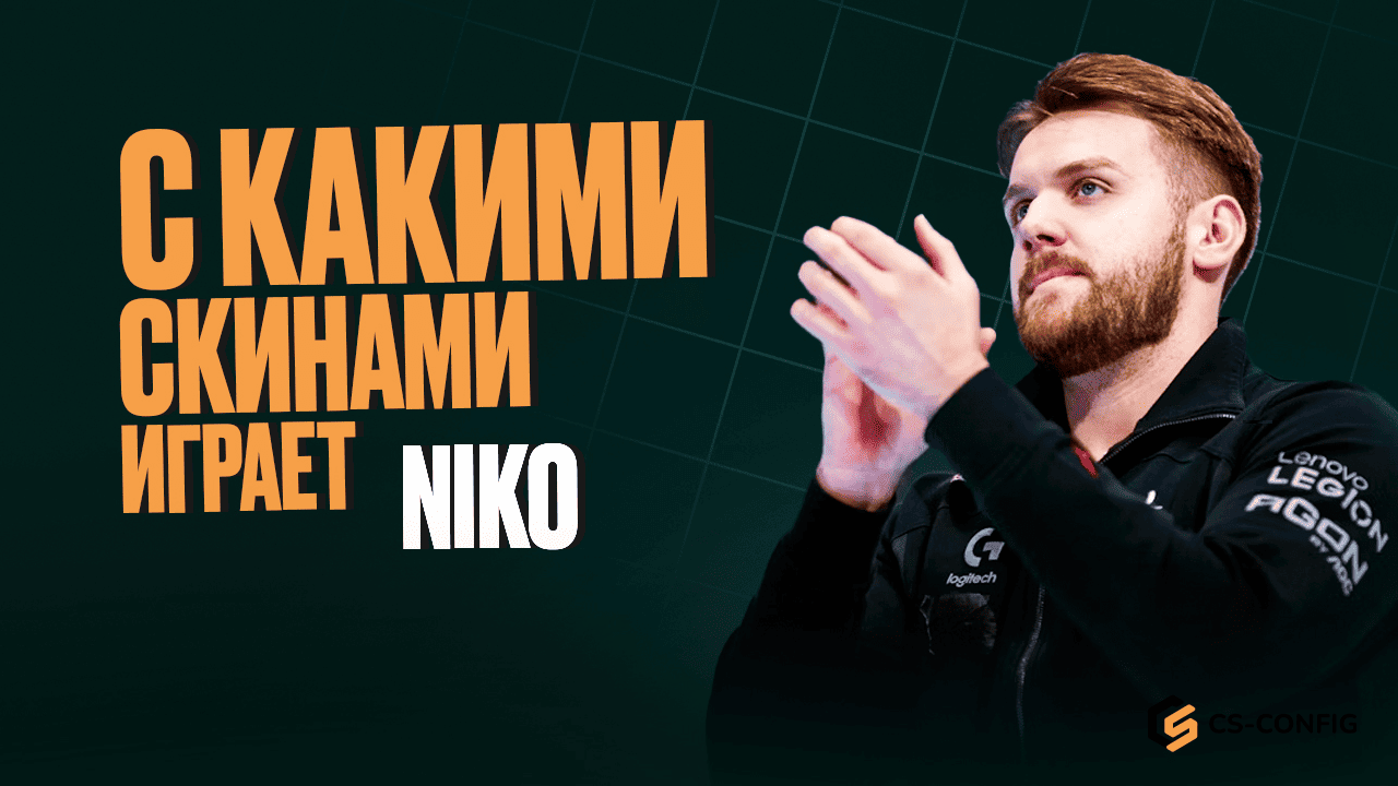 С какими скинами играет Niko