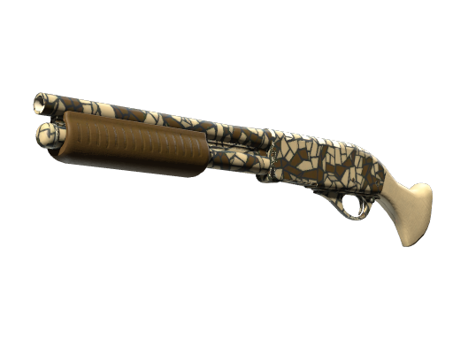 Sawed-Off | Mosaico немного поношенное для CS2