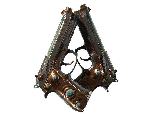 Dual Berettas | Angel Eyes закаленное в боях для CS2