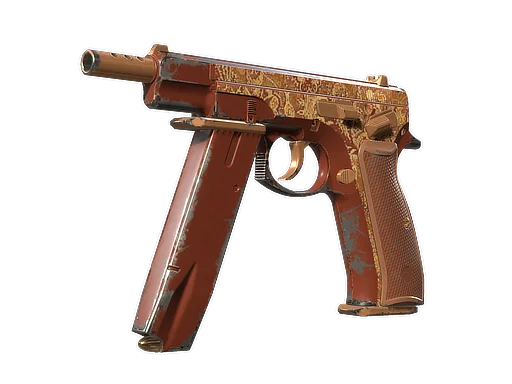 CZ75-Auto | Honey Paisley поношенное для CS2