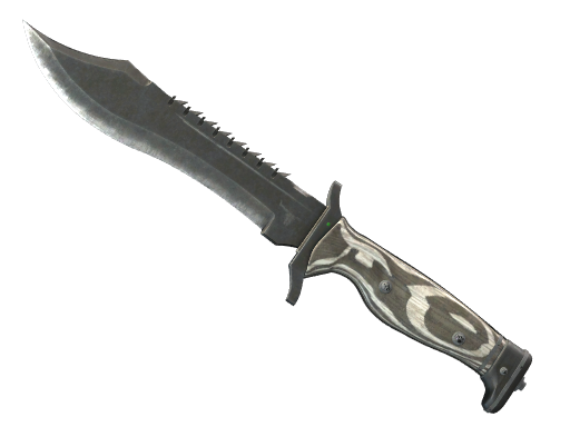 Bowie Knife | Black Laminate поношенное для CS2