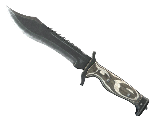 Bowie Knife | Black Laminate немного поношенное для CS2