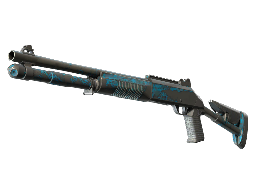 XM1014 | VariCamo Blue закаленное в боях для CS2