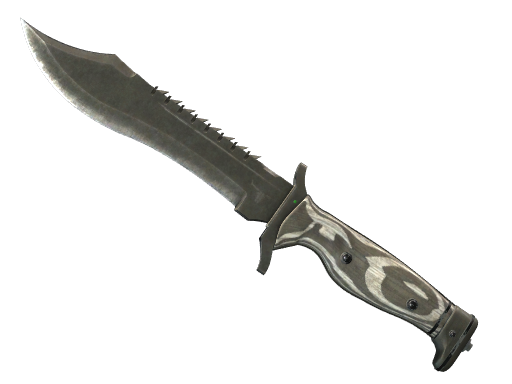 Bowie Knife | Black Laminate закаленное в боях для CS2