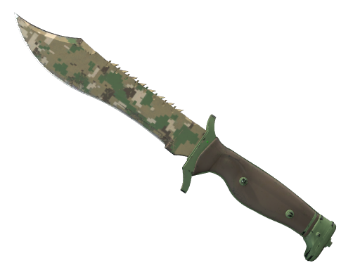 Bowie Knife | Forest DDPAT после полевых испытаний для CS2