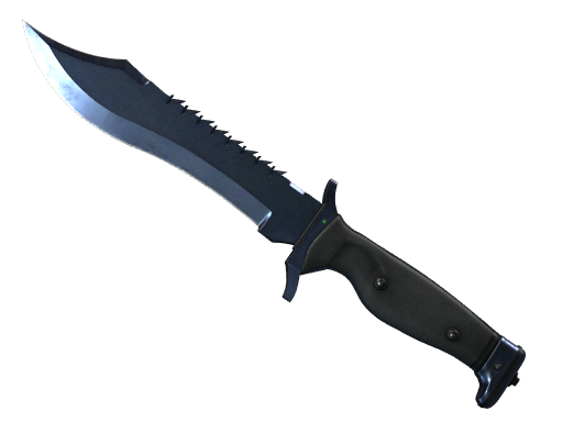 Bowie Knife | Blue Steel закаленное в боях для CS2