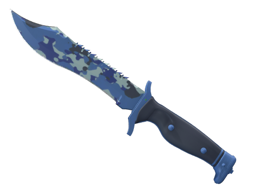 Bowie Knife | Bright Water немного поношенное для CS2