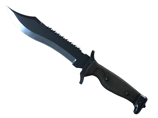 Bowie Knife | Blue Steel после полевых испытаний для CS2