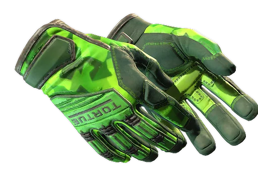 Specialist Gloves | Lime Polycam после полевых испытаний для CS2
