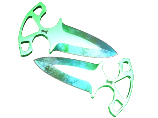 Shadow Daggers | Gamma Doppler Phase 3 немного поношенное для CS2