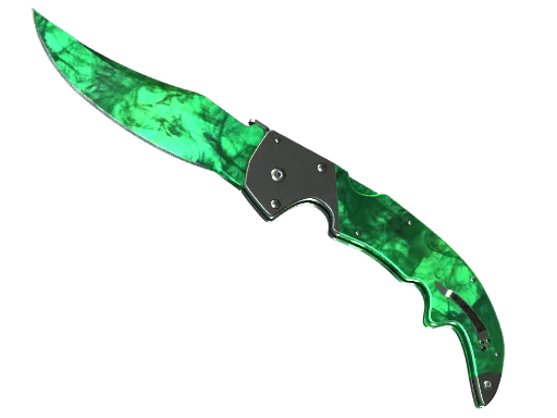 Falchion Knife | Gamma Doppler Emerald немного поношенное для CS2