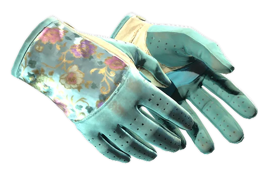 Driver Gloves | Brocade Flowers поношенное для CS2