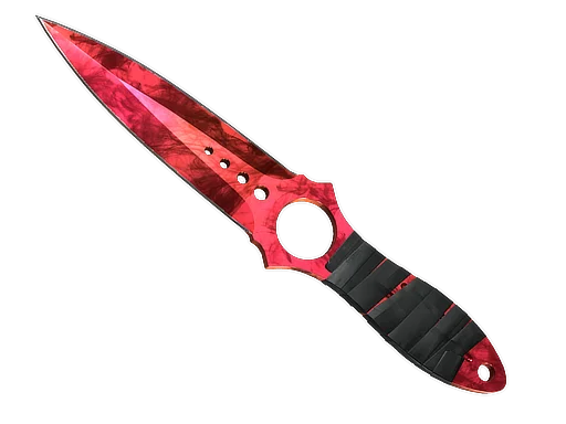 Skeleton Knife | Doppler Ruby немного поношенное для CS2