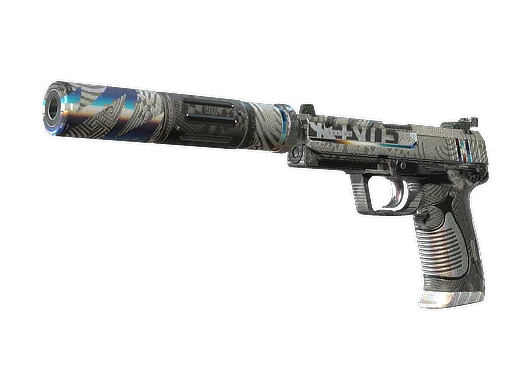 USP-S | Spiral Glitch немного поношенное для CS2