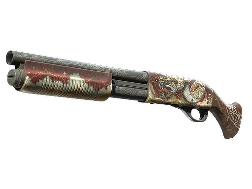 Sawed-Off | Lunar Wyrm поношенное для CS2