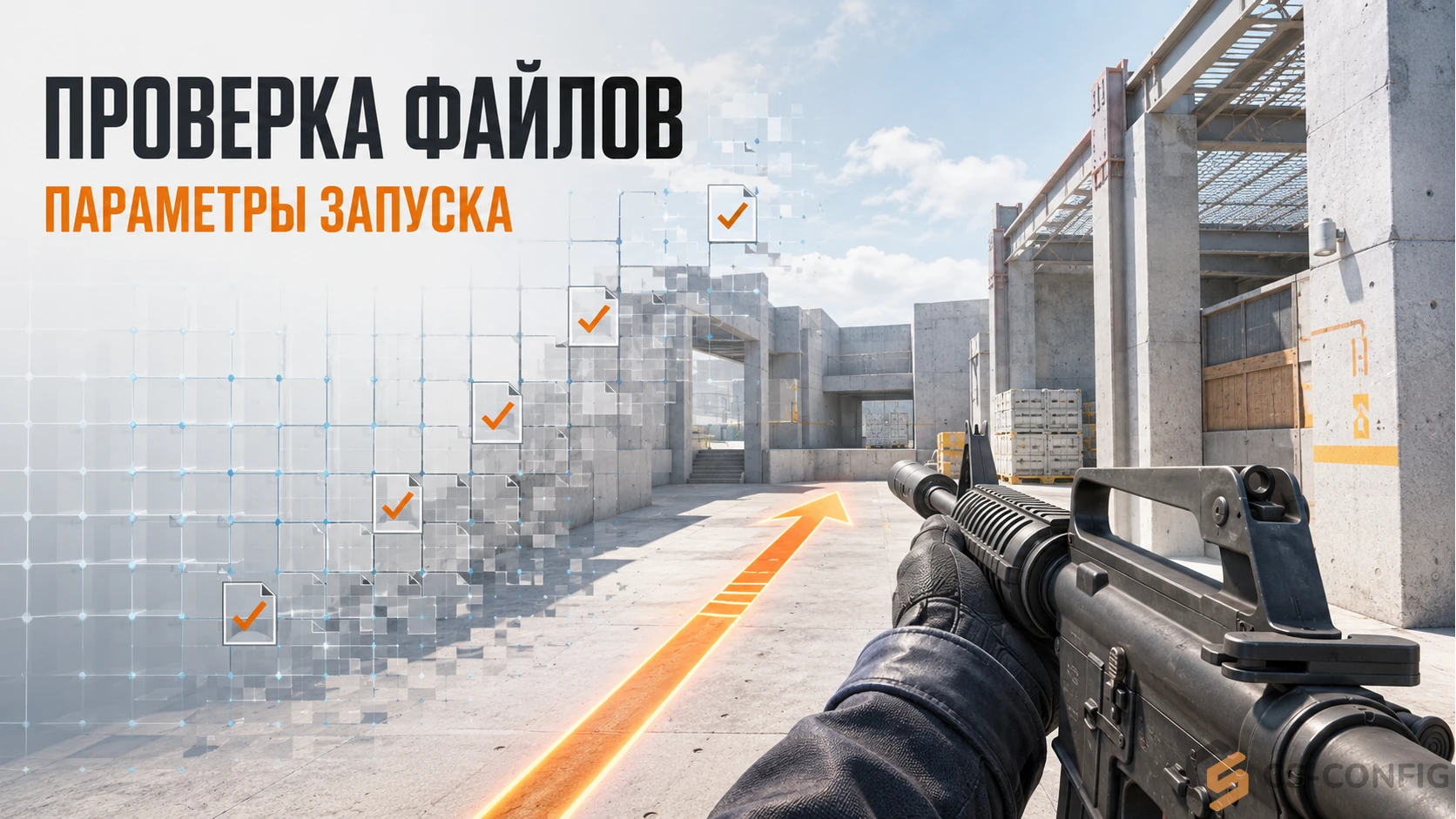 Проверка файлов и параметров запуска