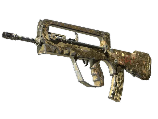 FAMAS | Snake Song закаленное в боях для CS2