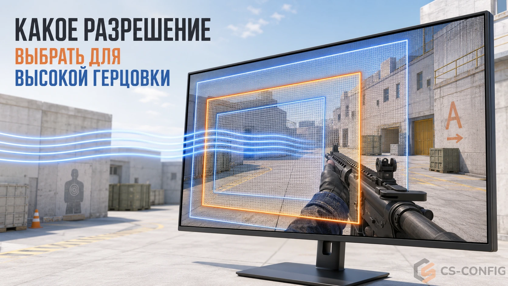Какое разрешение выбрать для высокой герцовки