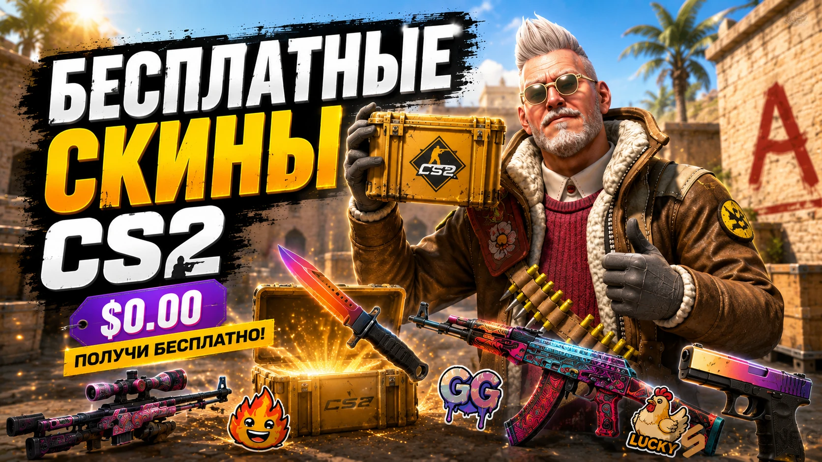 Бесплатные скины CS 2