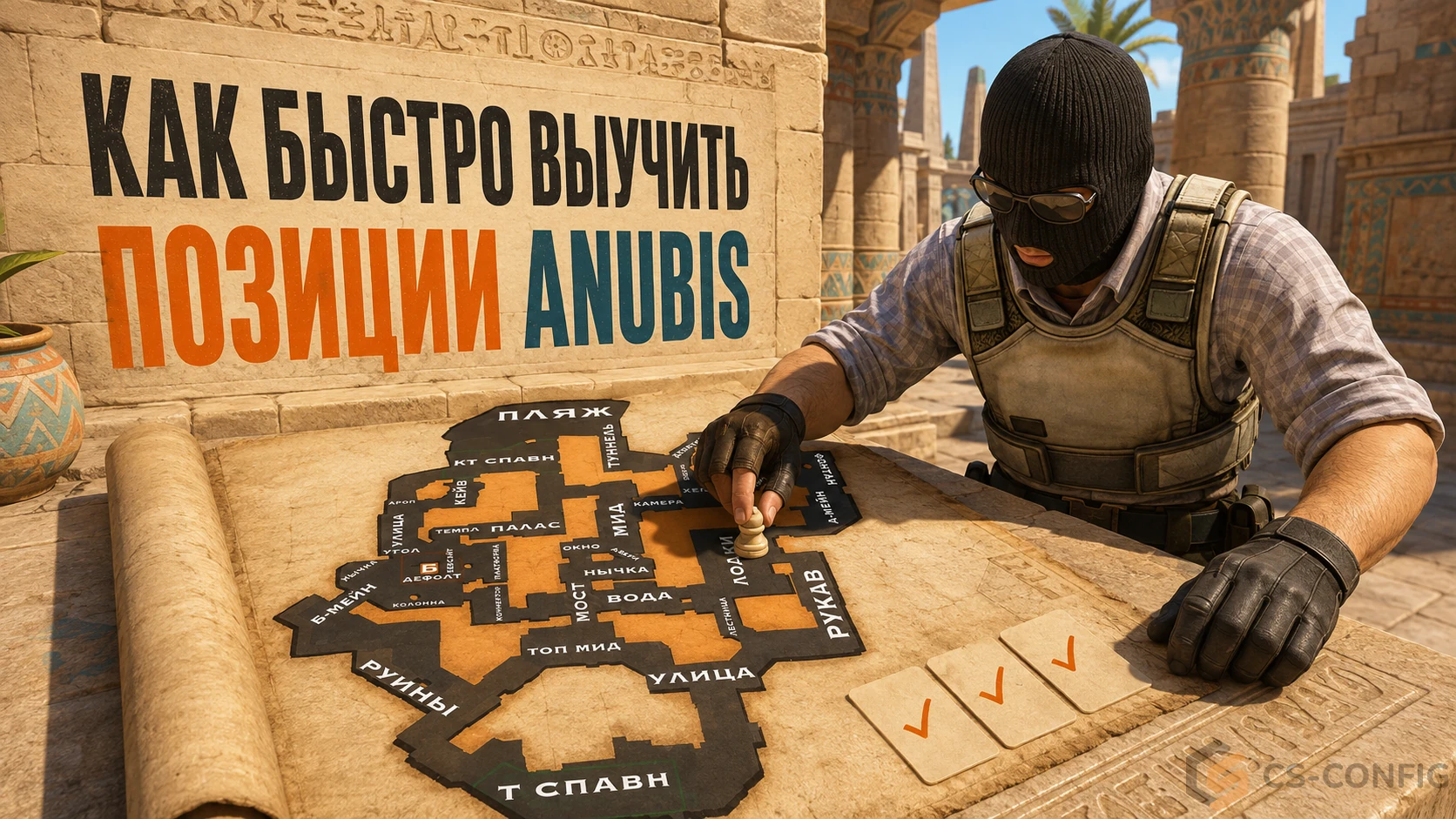 Как быстро выучить позиции Anubis Как быстро выучить позиции Anubis