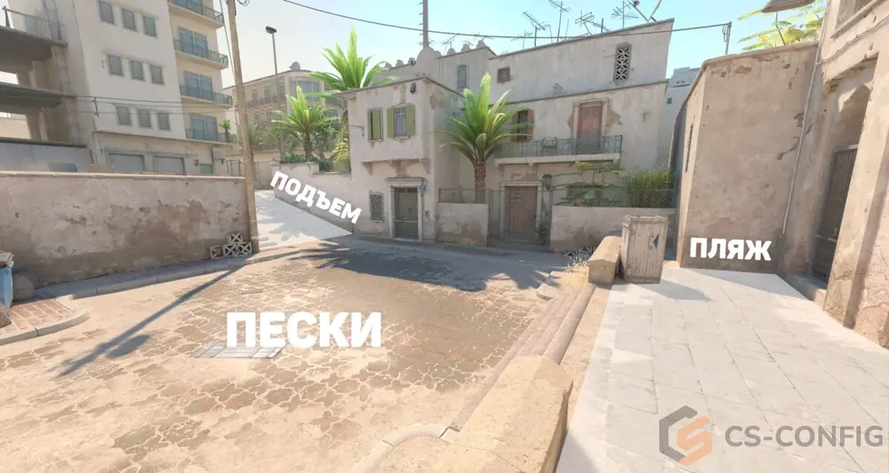 Все позиции на Dust 2 в CS2
